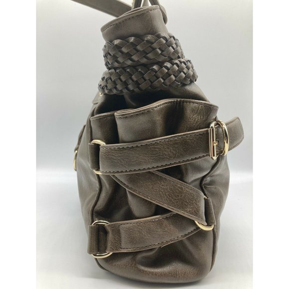 Steve Madden Olive Green Weave Basket Look - Picture 10 of 12